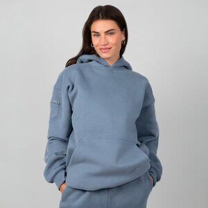 Comfrt Travel Essentials Hoodie in Sky Unisex Oversized Size 2XL NWT